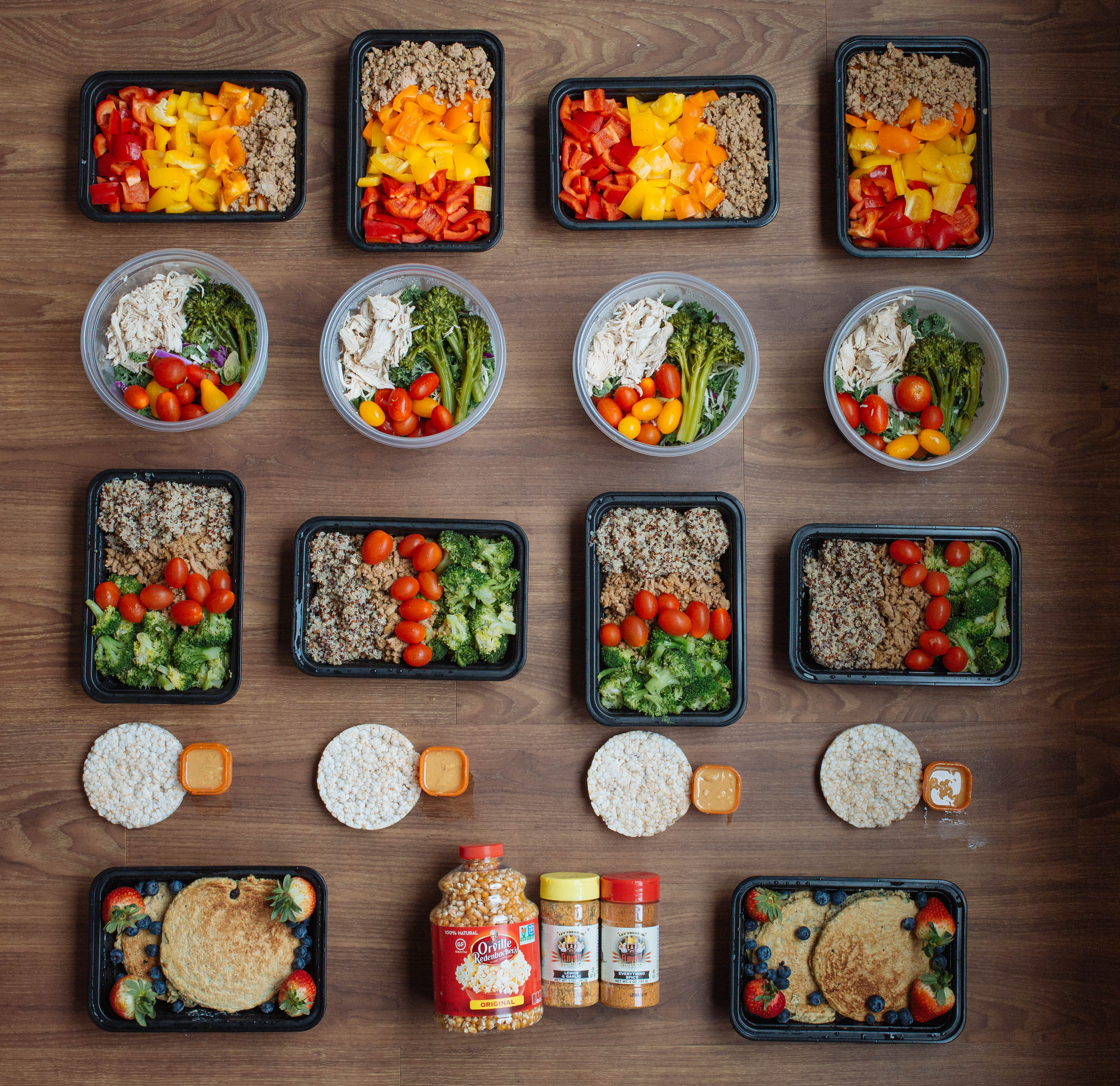 4 Day Meal Prep Plan with Grocery List + Sample Macro Breakdown - MeowMeix